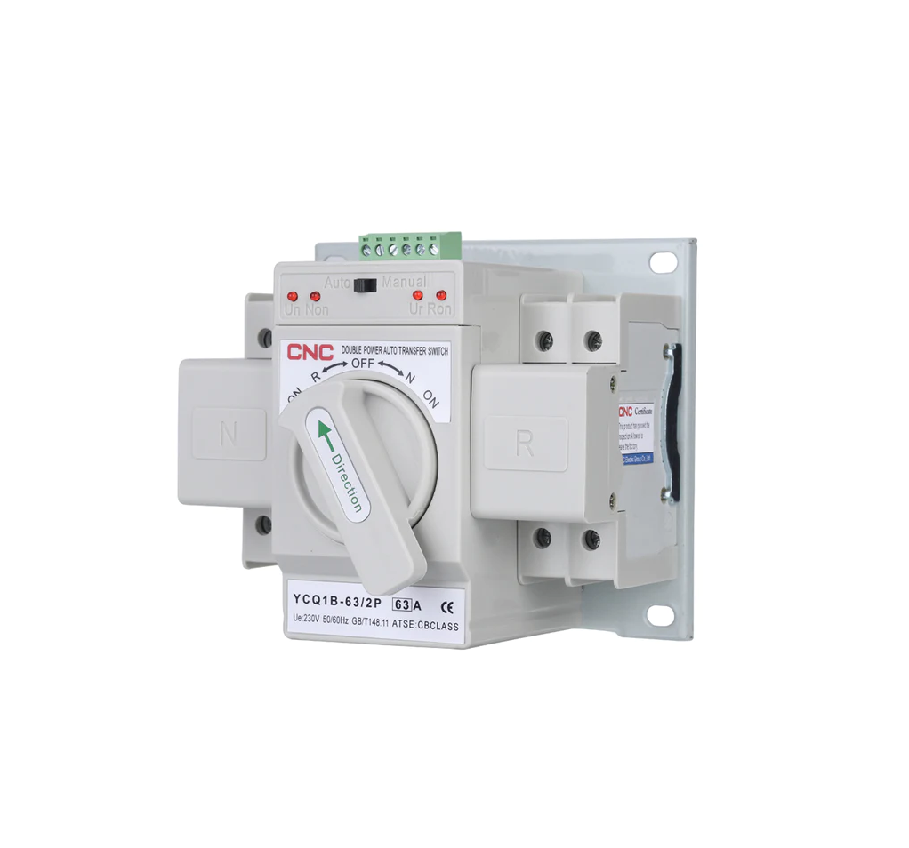 CNC Dual Power Automatic Transfer Switch YCQ1B-63